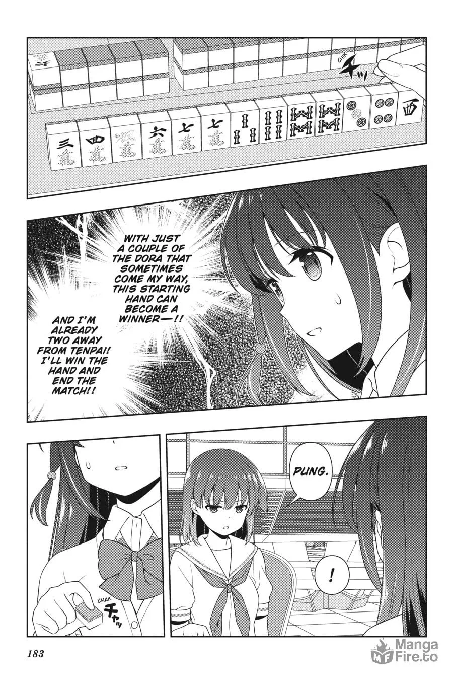 Saki Chapter 212 page 12 - 