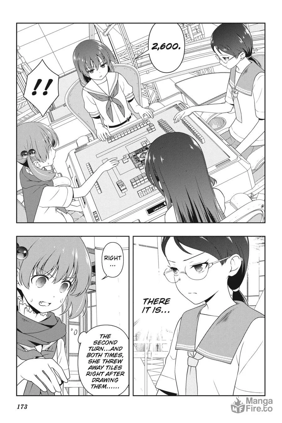Saki Chapter 212 page 3 - 