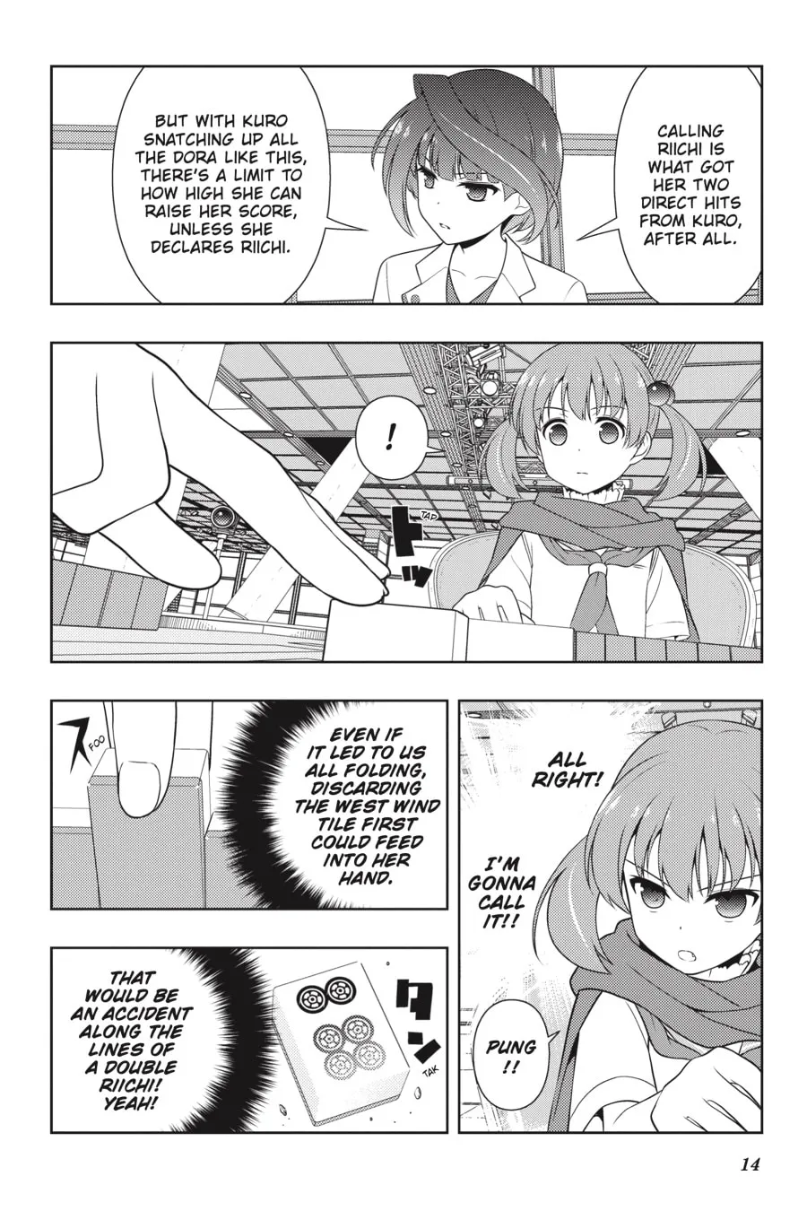 Saki Chapter 213 page 13 - 