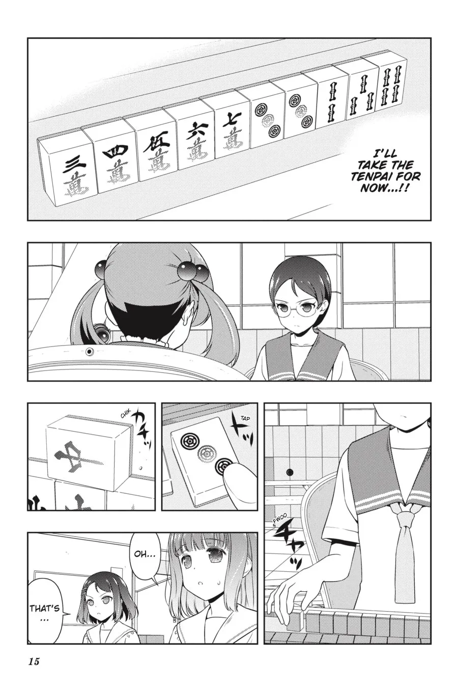Saki Chapter 213 page 14 - 