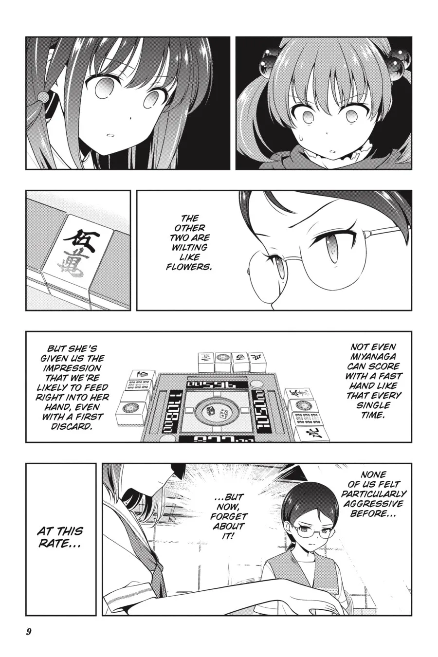 Saki Chapter 213 page 8 - 