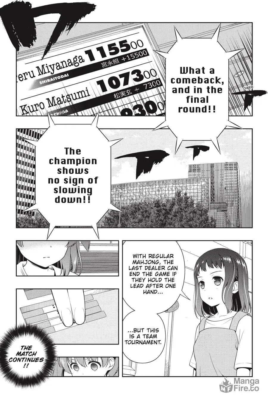 Saki Chapter 213 page 10 - 
