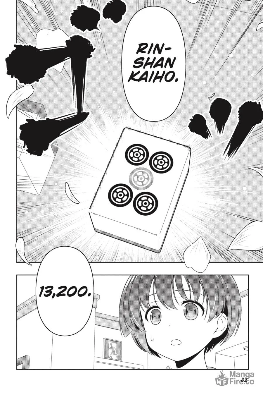 Saki Chapter 214 page 12 - 