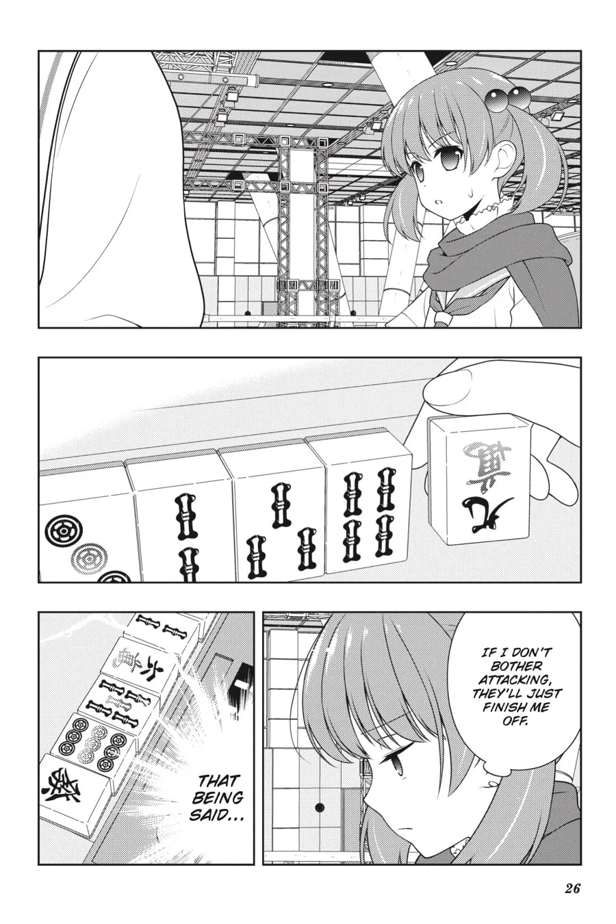 Saki Chapter 214 page 8 - 