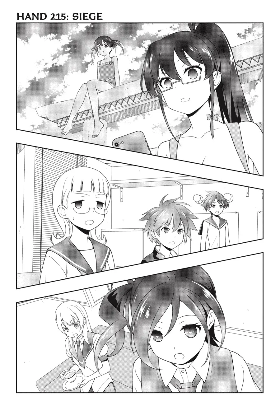 Saki Chapter 215 page 1 - 