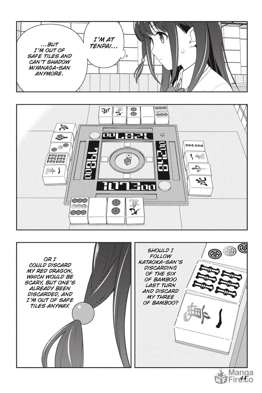 Saki Chapter 215 page 12 - 