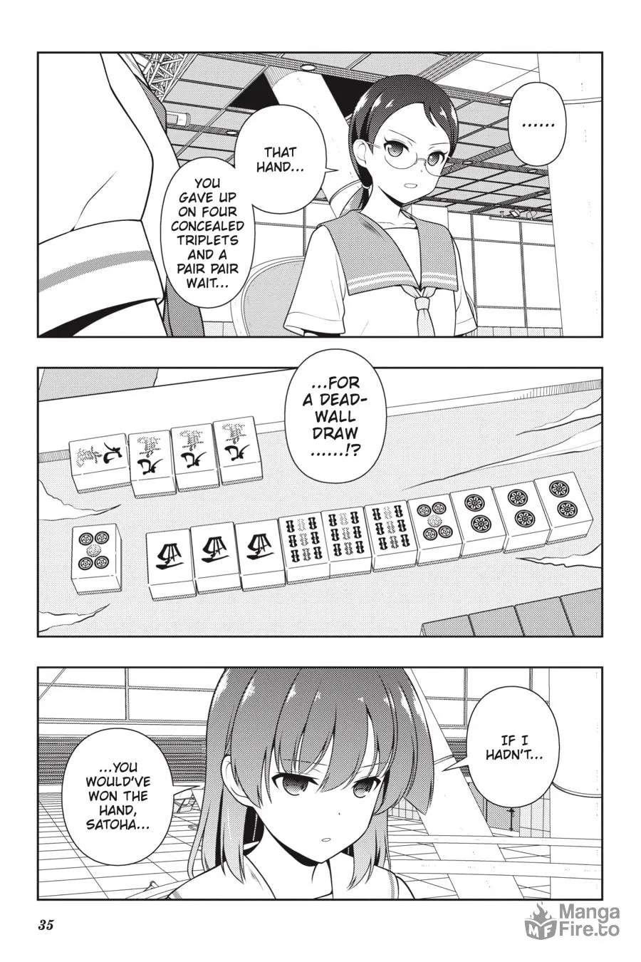 Saki Chapter 215 page 3 - 