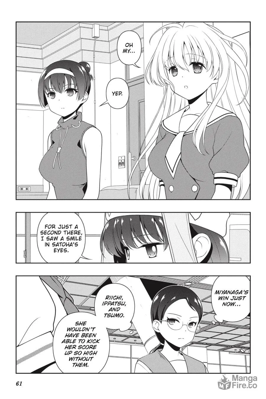 Saki Chapter 216 page 9 - 