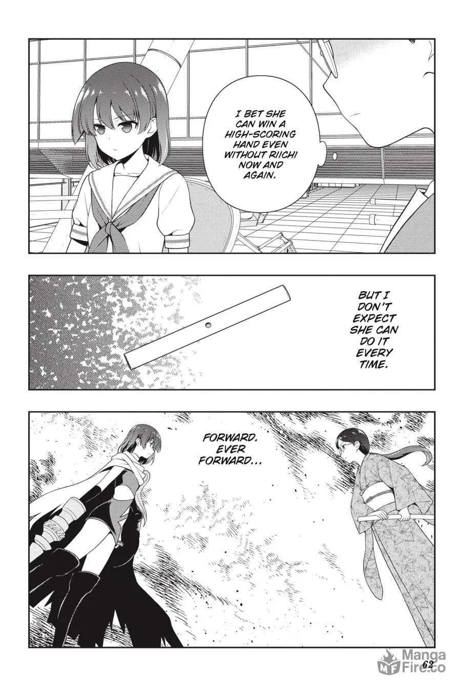 Saki Chapter 216 page 10 - 