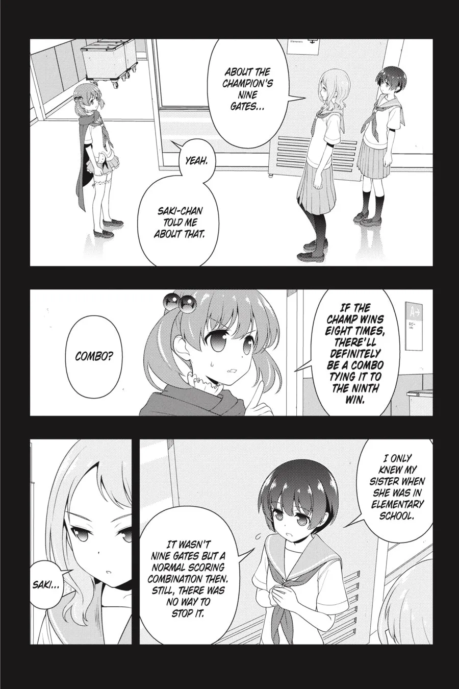 Saki Chapter 217 page 2 - 