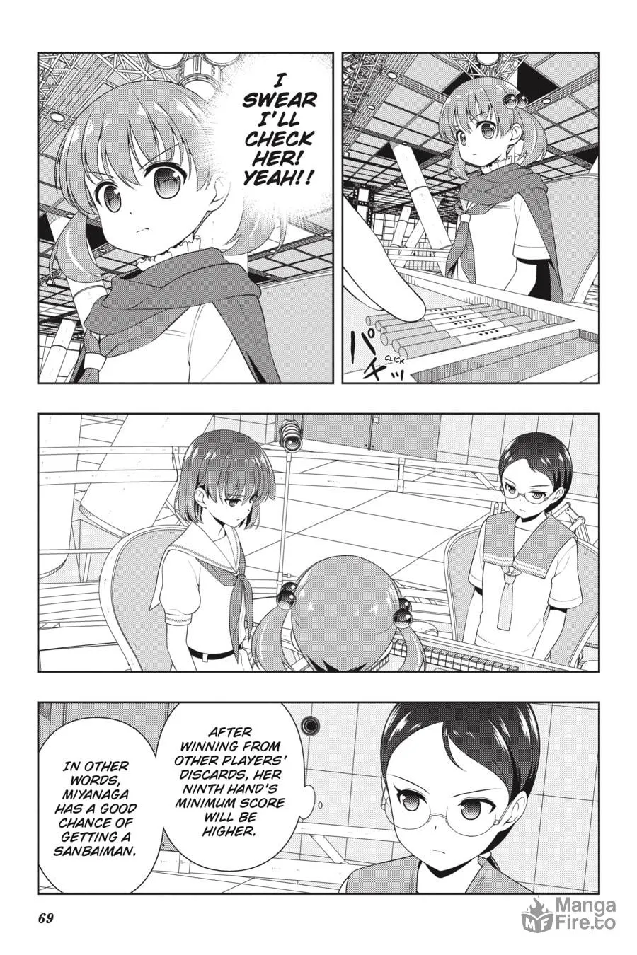 Saki Chapter 217 page 5 - 