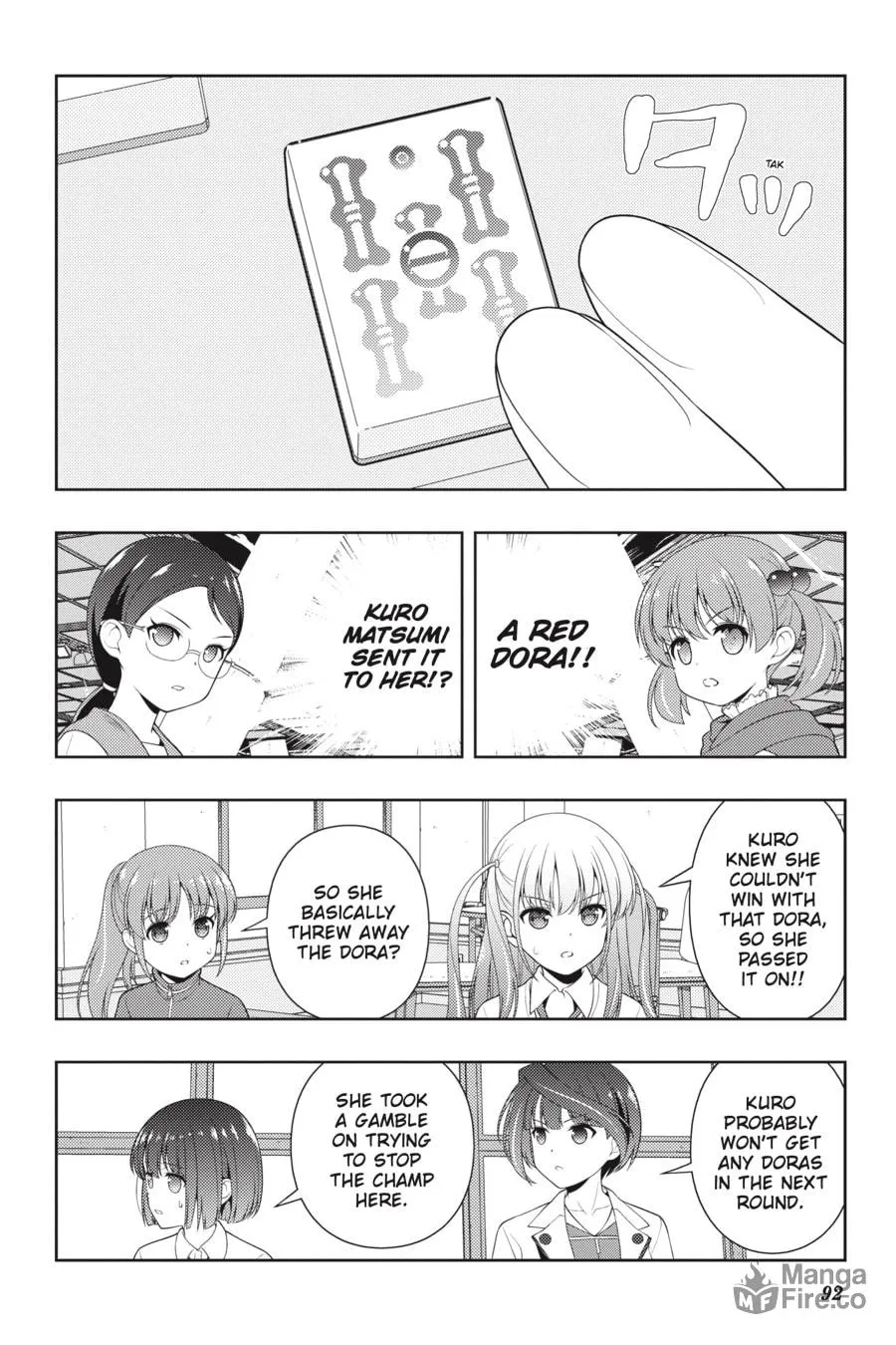 Saki Chapter 218 page 12 - 