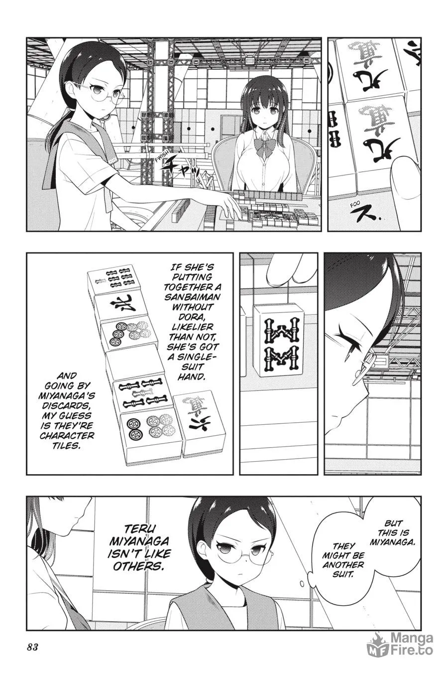 Saki Chapter 218 page 3 - 