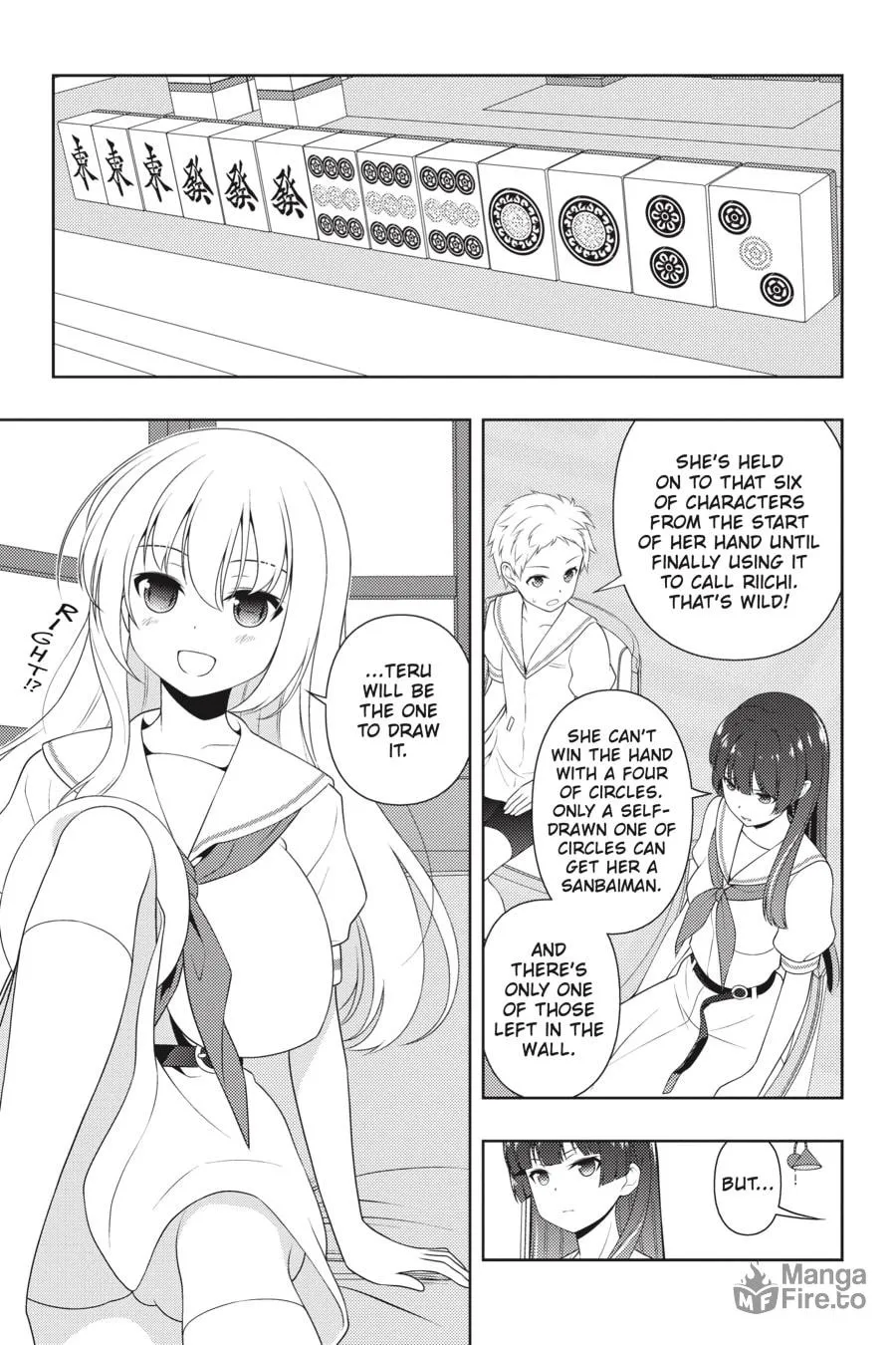 Saki Chapter 218 page 5 - 