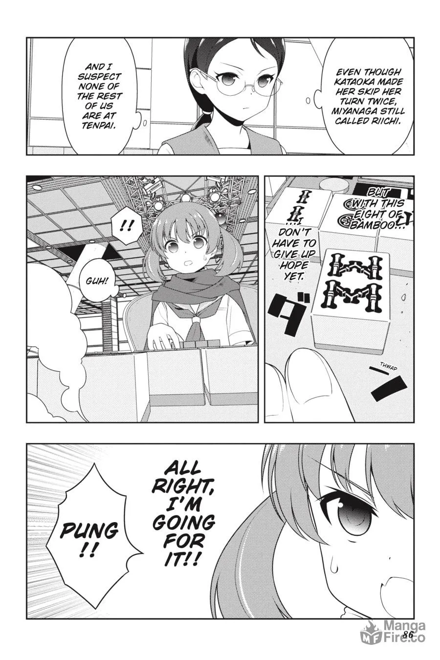 Saki Chapter 218 page 6 - 