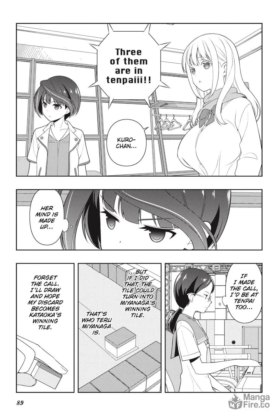 Saki Chapter 218 page 9 - 