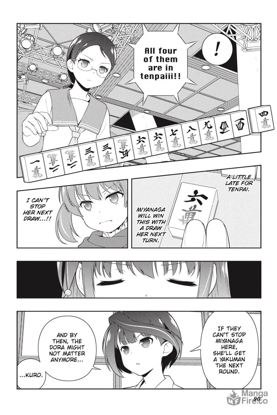 Saki Chapter 218 page 10 - 