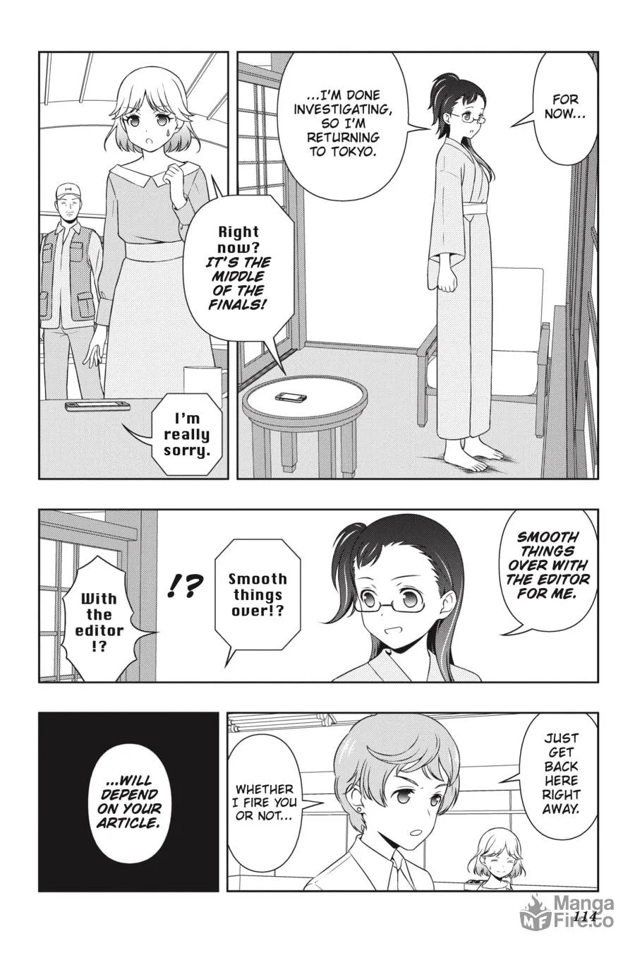 Saki Chapter 219 page 15 - 