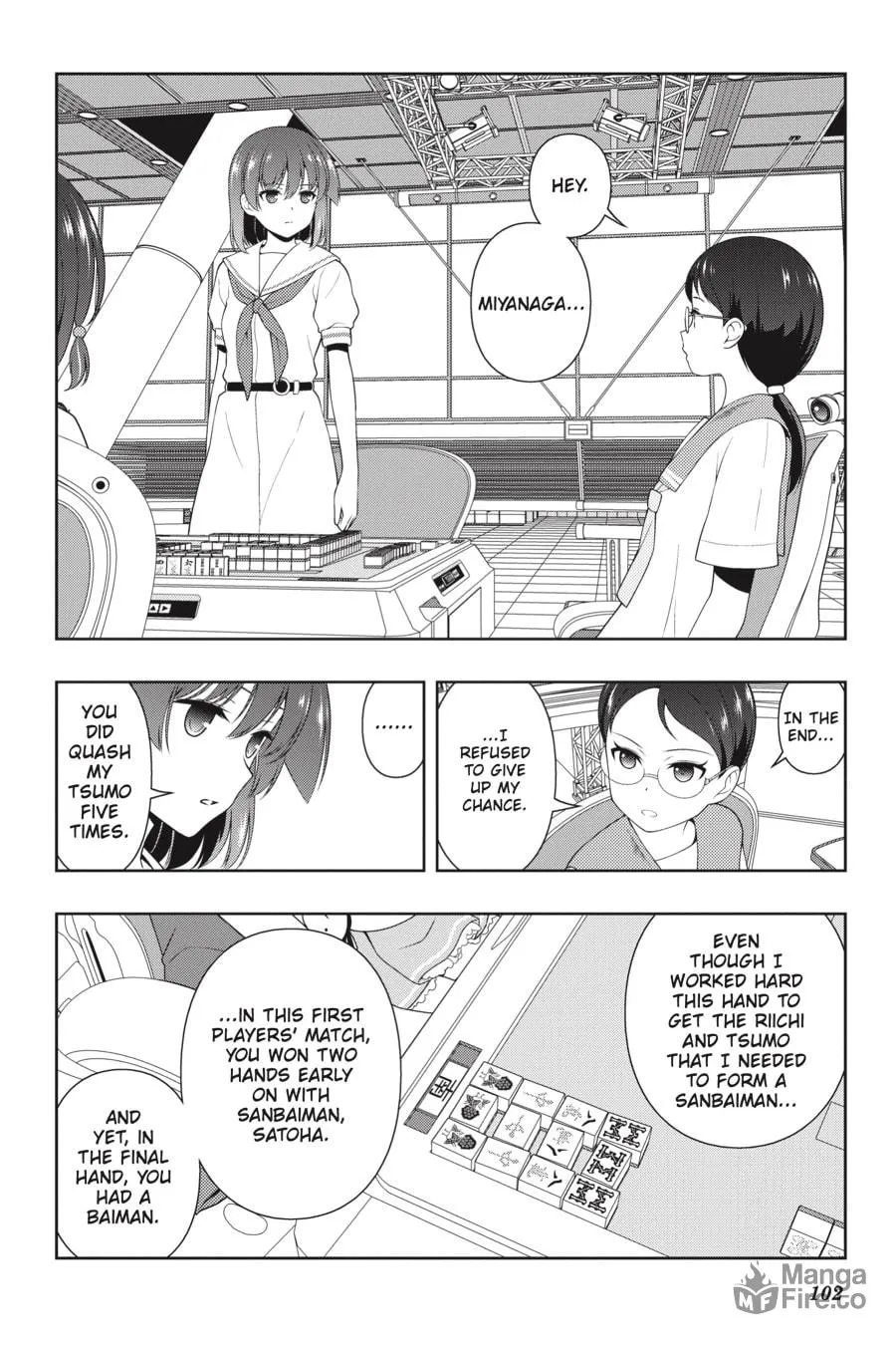 Saki Chapter 219 page 3 - 