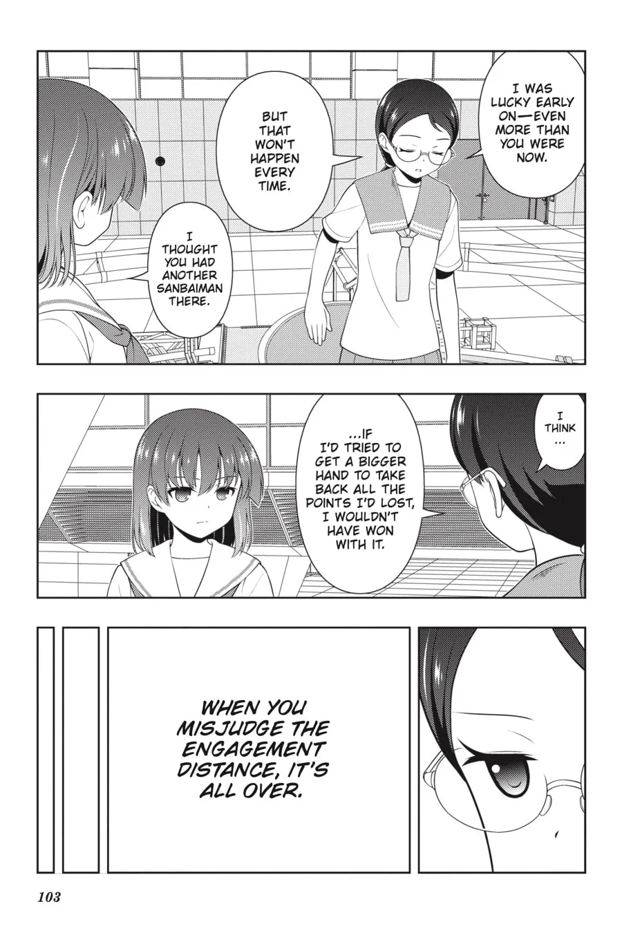 Saki Chapter 219 page 4 - 