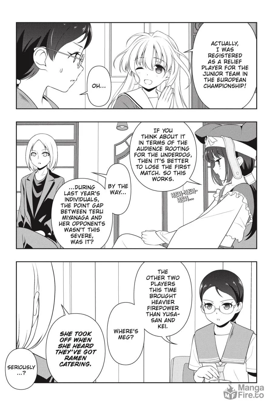 Saki Chapter 219 page 6 - 