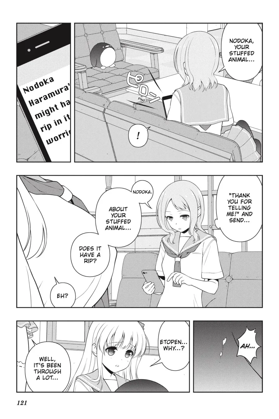 Saki Chapter 220 page 7 - 