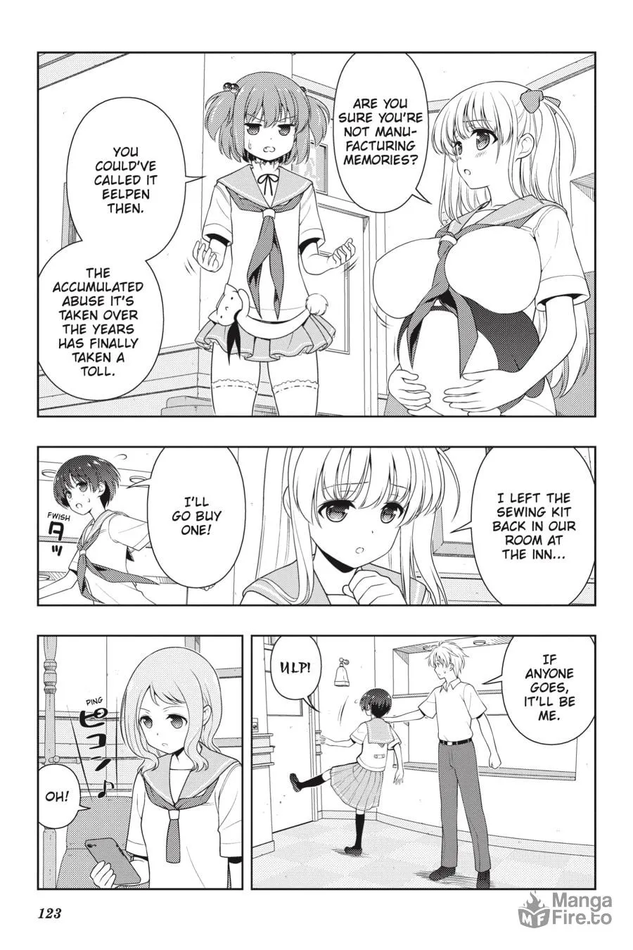 Saki Chapter 220 page 9 - 