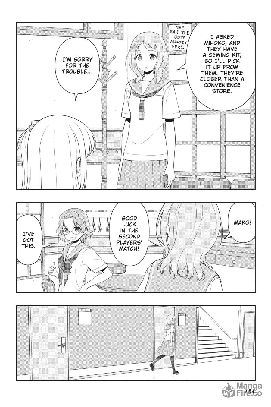 Saki Chapter 220 page 10 - 