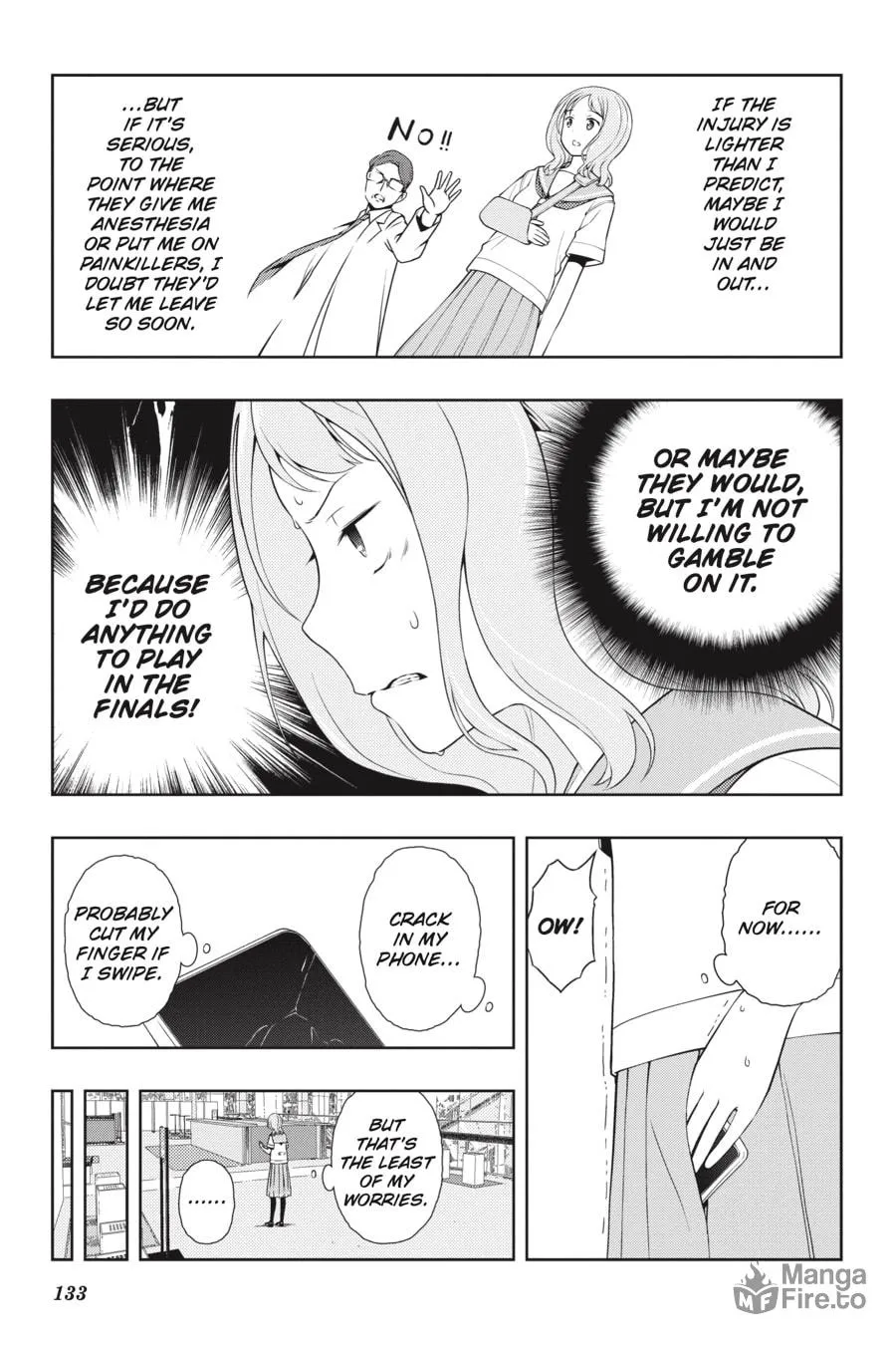 Saki Chapter 221 page 3 - 