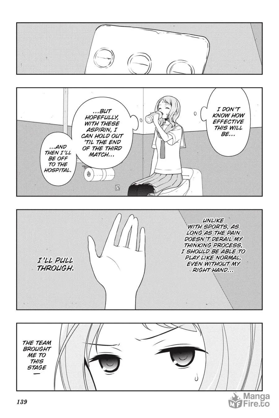 Saki Chapter 221 page 9 - 
