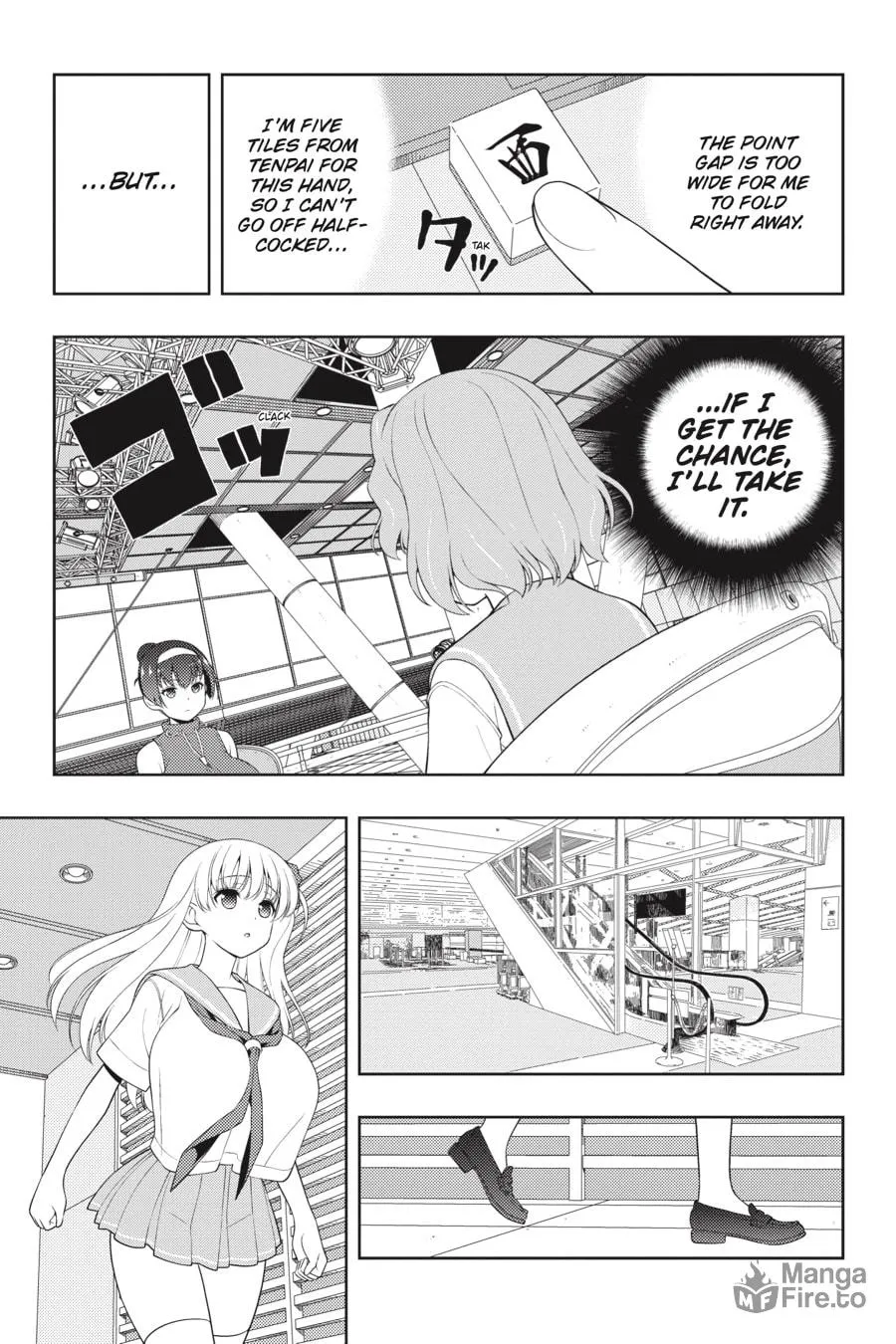 Saki Chapter 222 page 6 - 