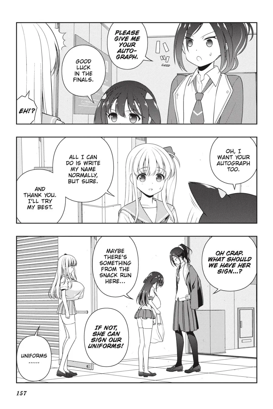 Saki Chapter 222 page 8 - 