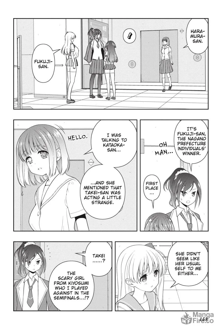 Saki Chapter 222 page 9 - 