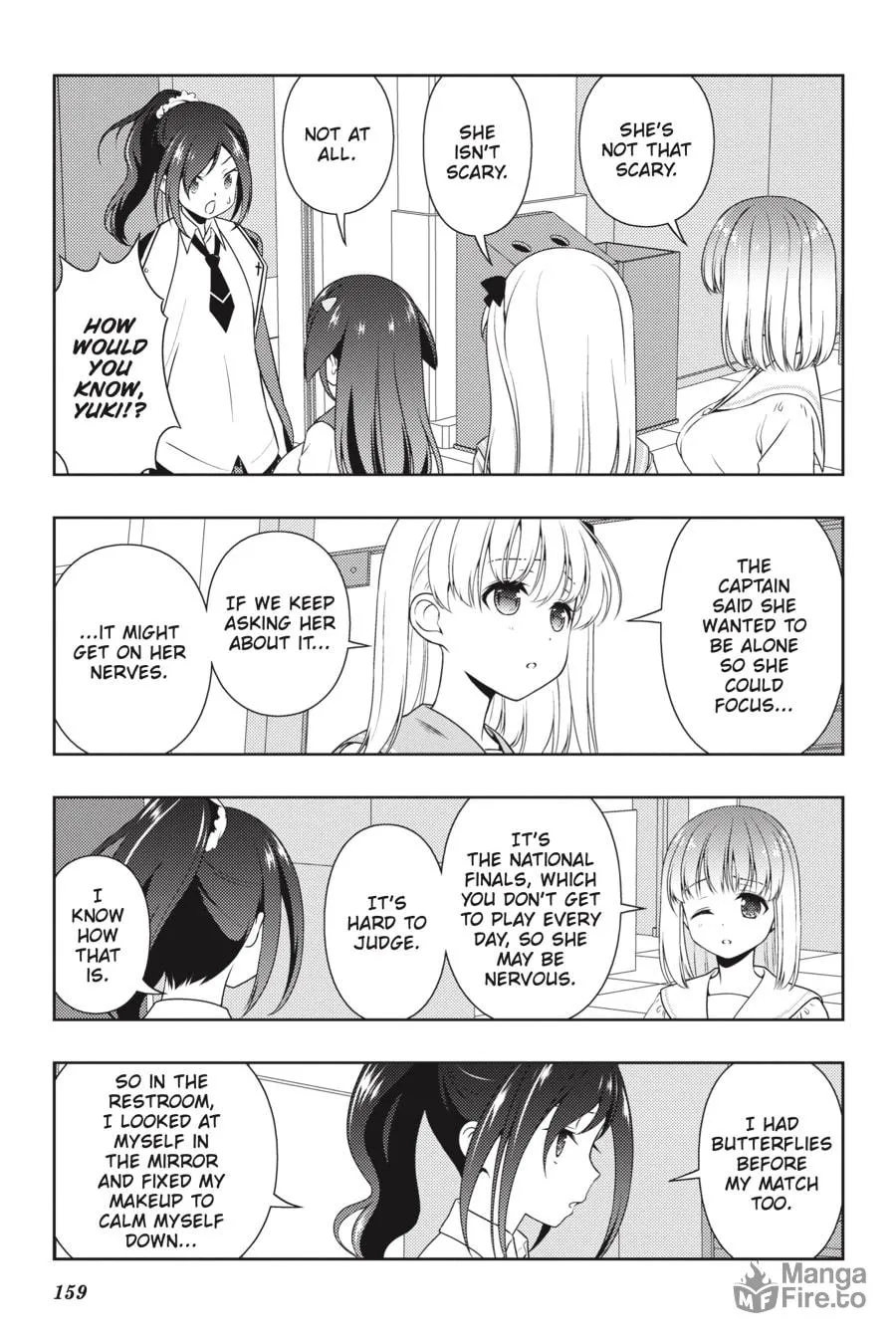 Saki Chapter 222 page 10 - 