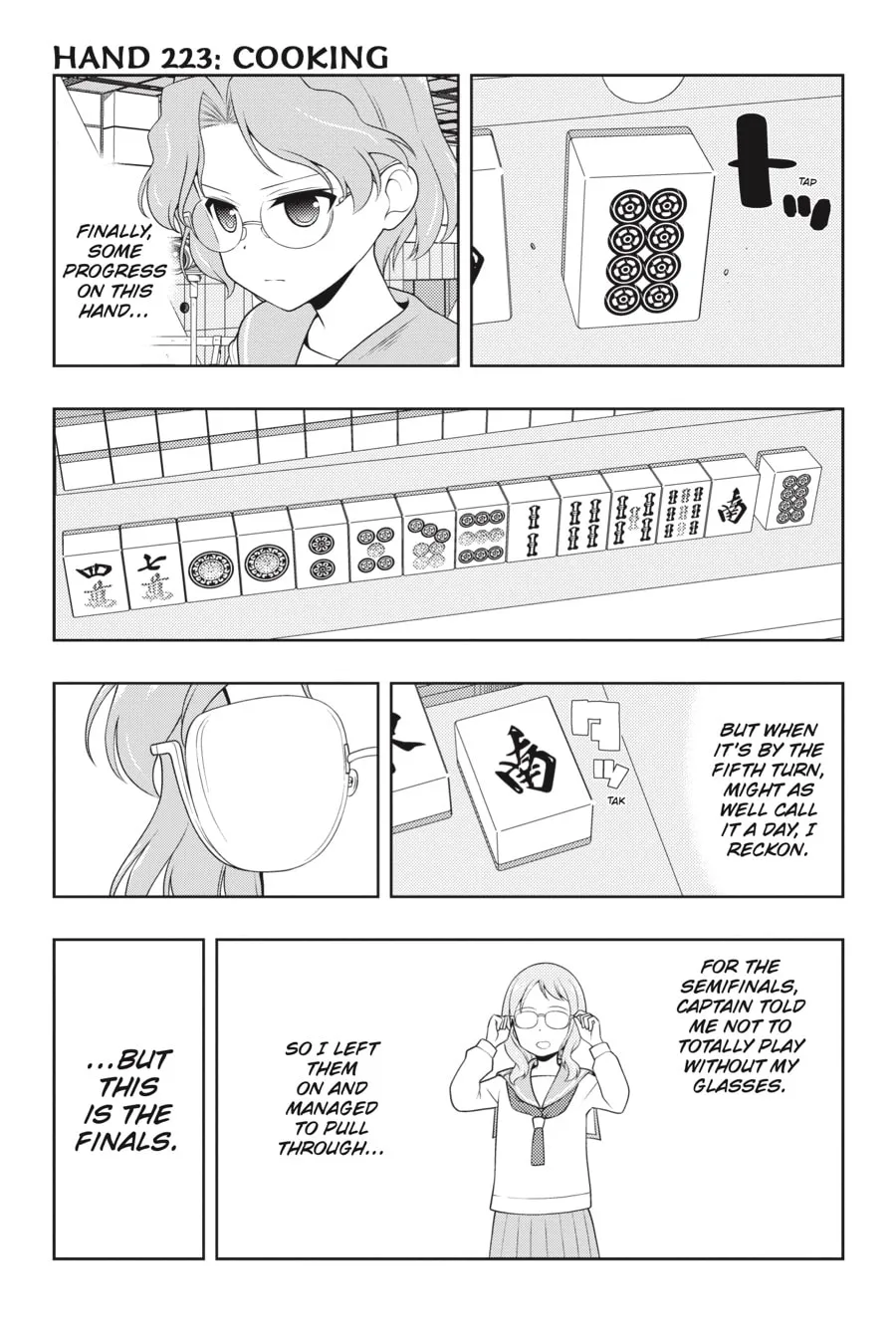 Saki Chapter 223 page 1 - 