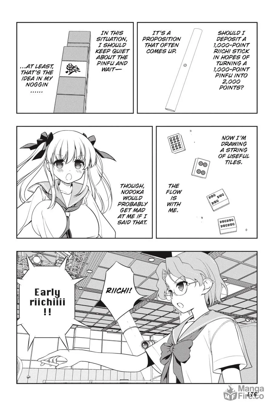 Saki Chapter 223 page 12 - 