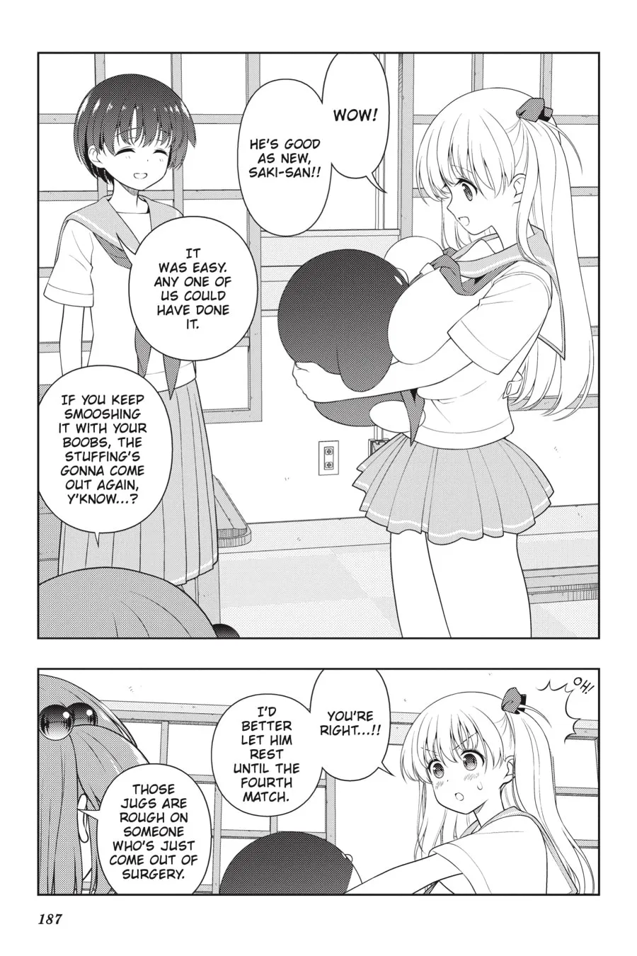 Saki Chapter 224 page 4 - 