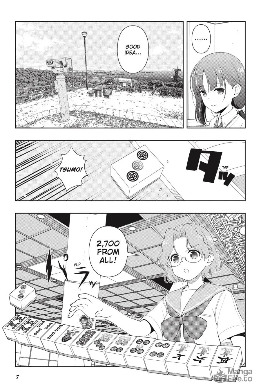 Saki Chapter 225 page 6 - 