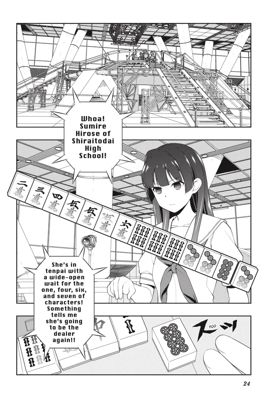 Saki Chapter 226 page 8 - 