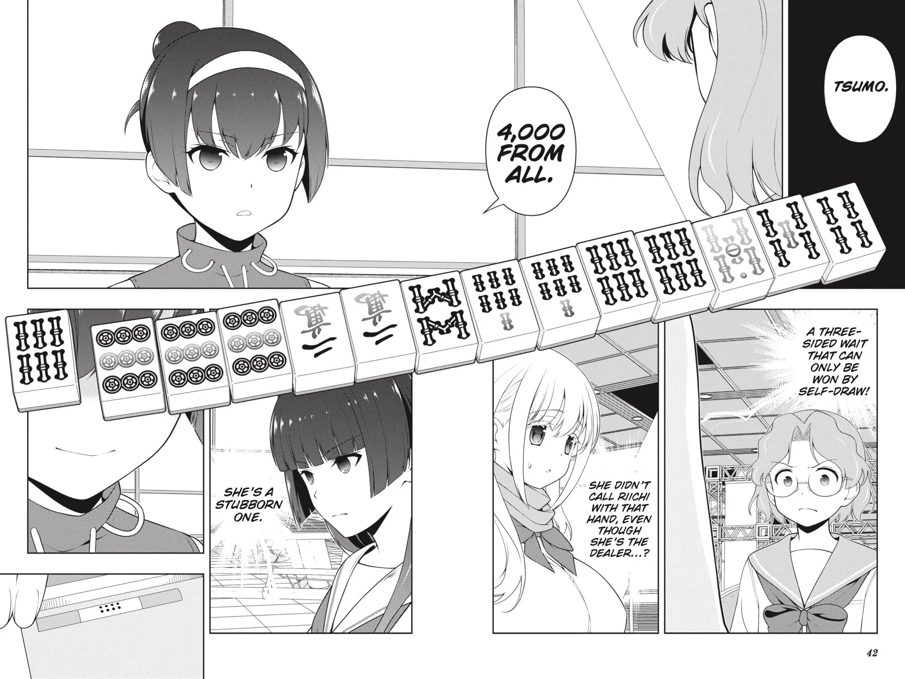 Saki Chapter 227 page 7 - 
