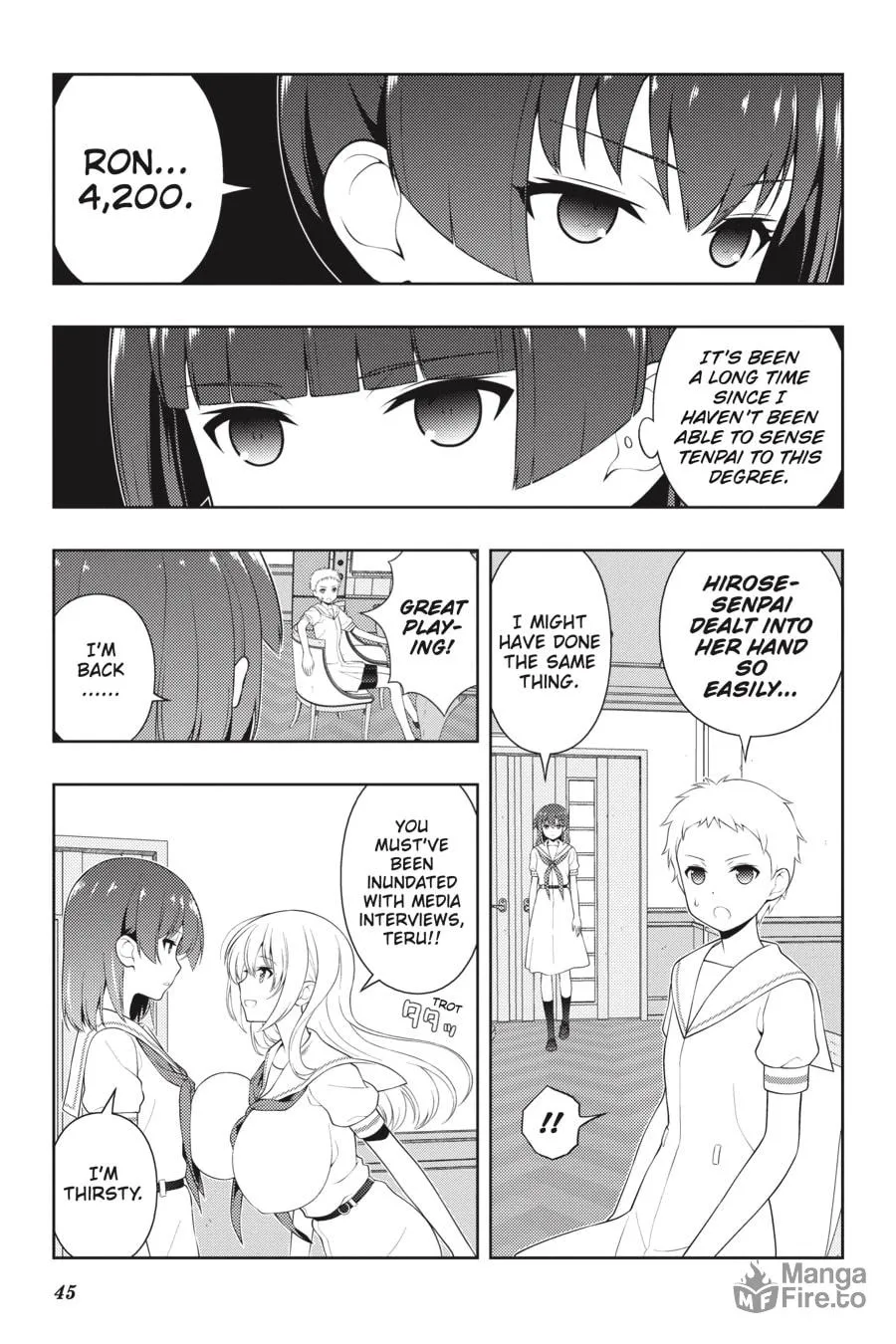 Saki Chapter 227 page 9 - 