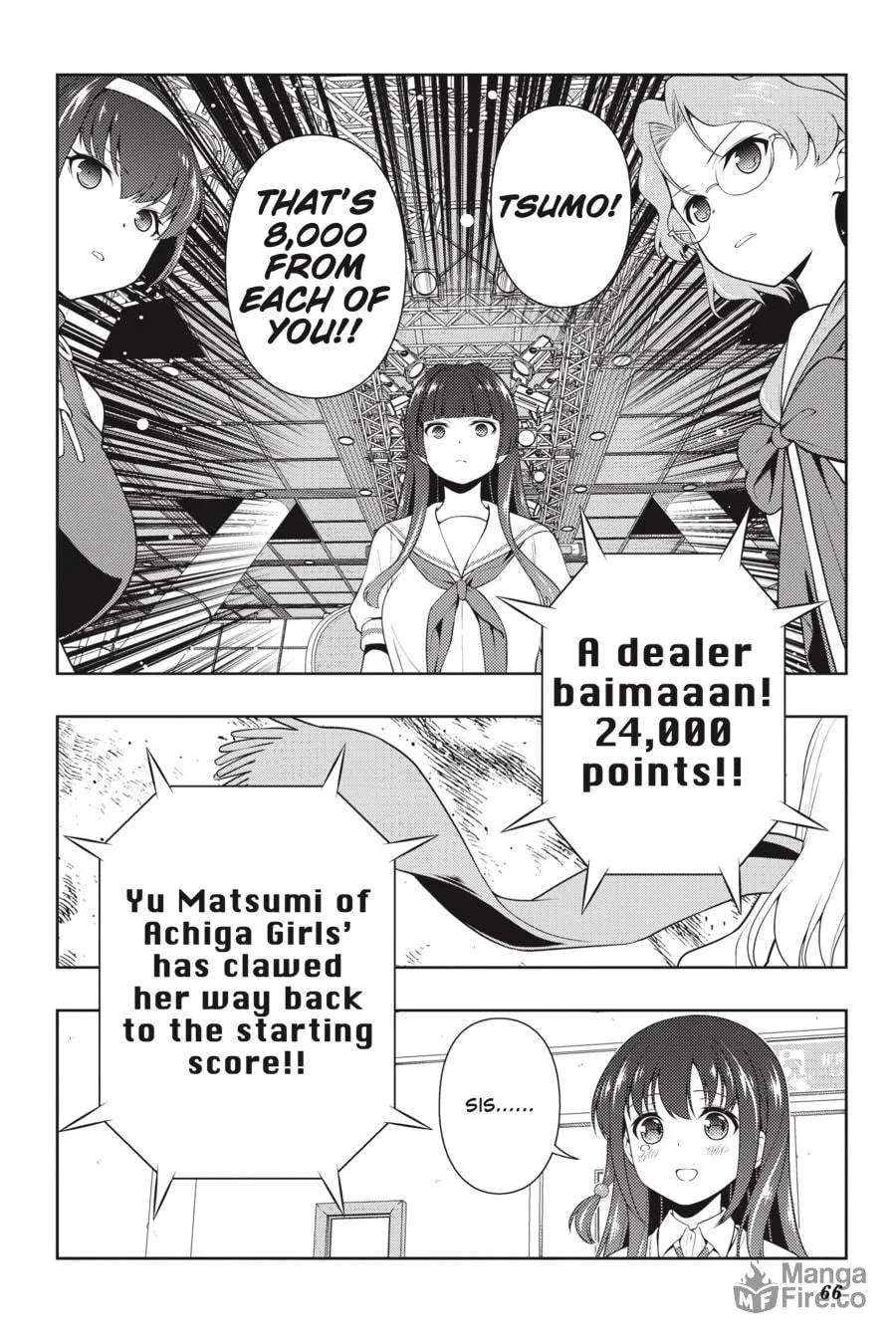 Saki Chapter 228 page 15 - 