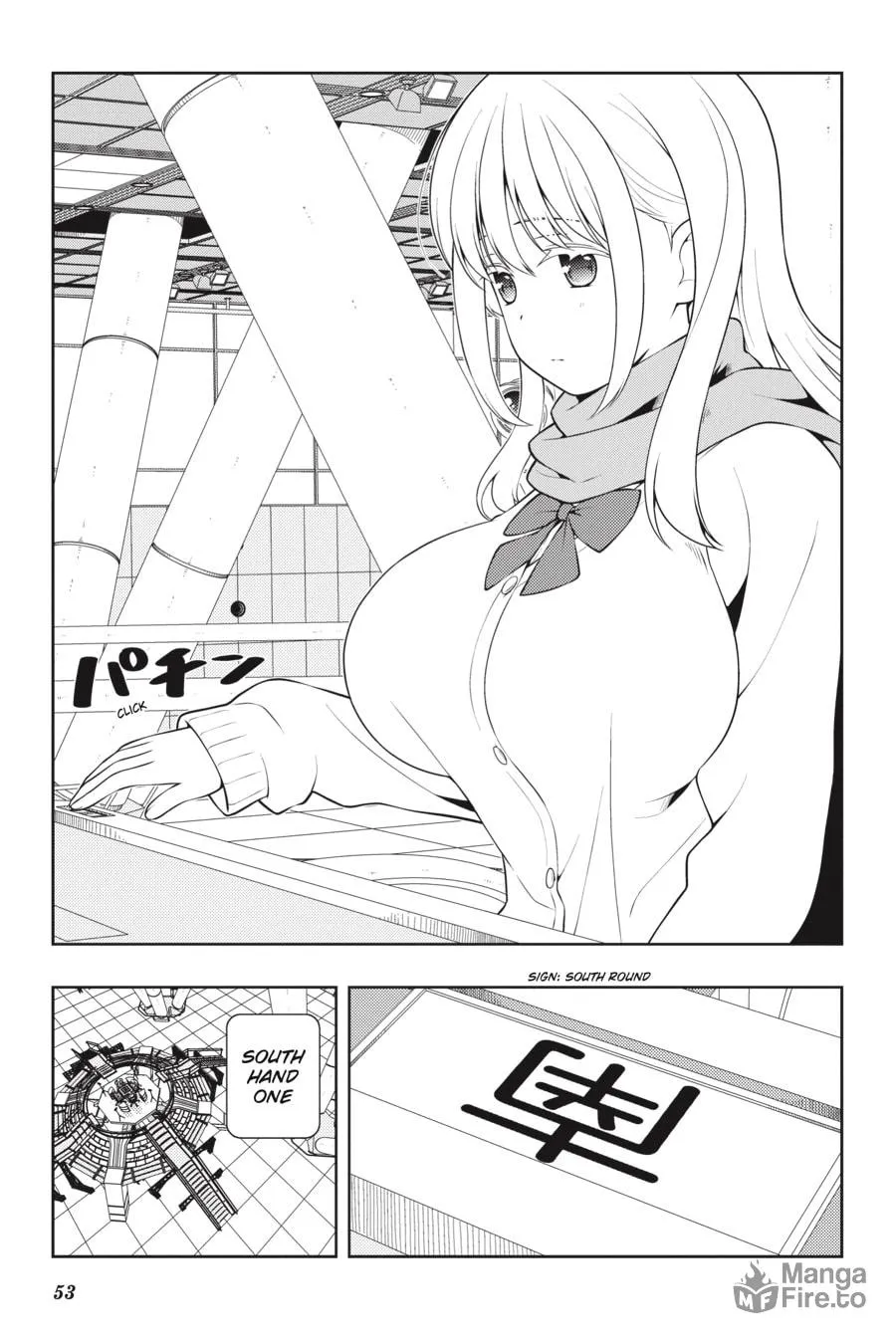 Saki Chapter 228 page 3 - 