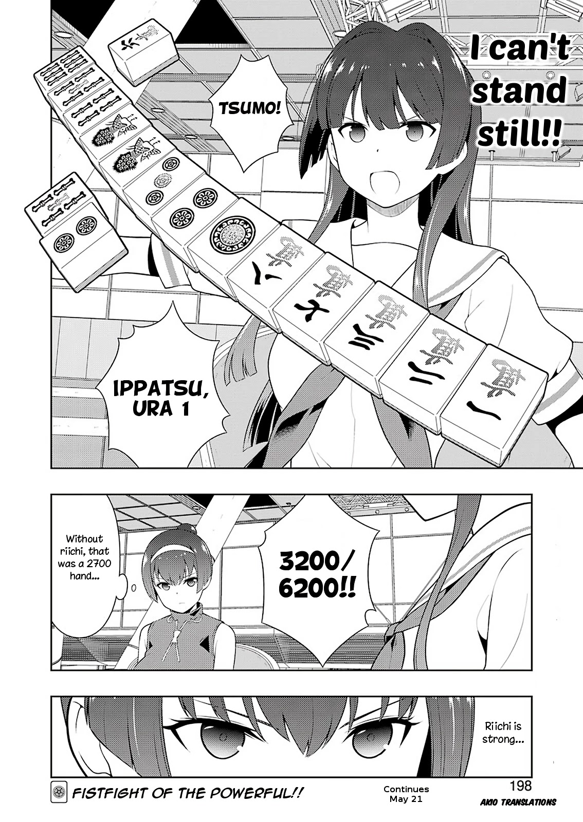 Saki Chapter 230.1 page 15 - 