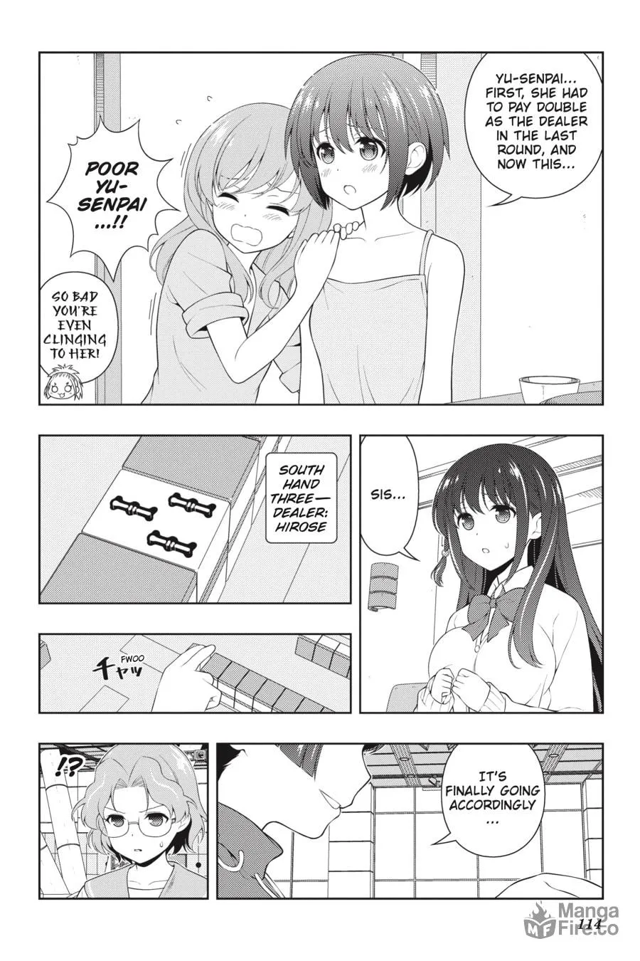 Saki Chapter 231 page 12 - 