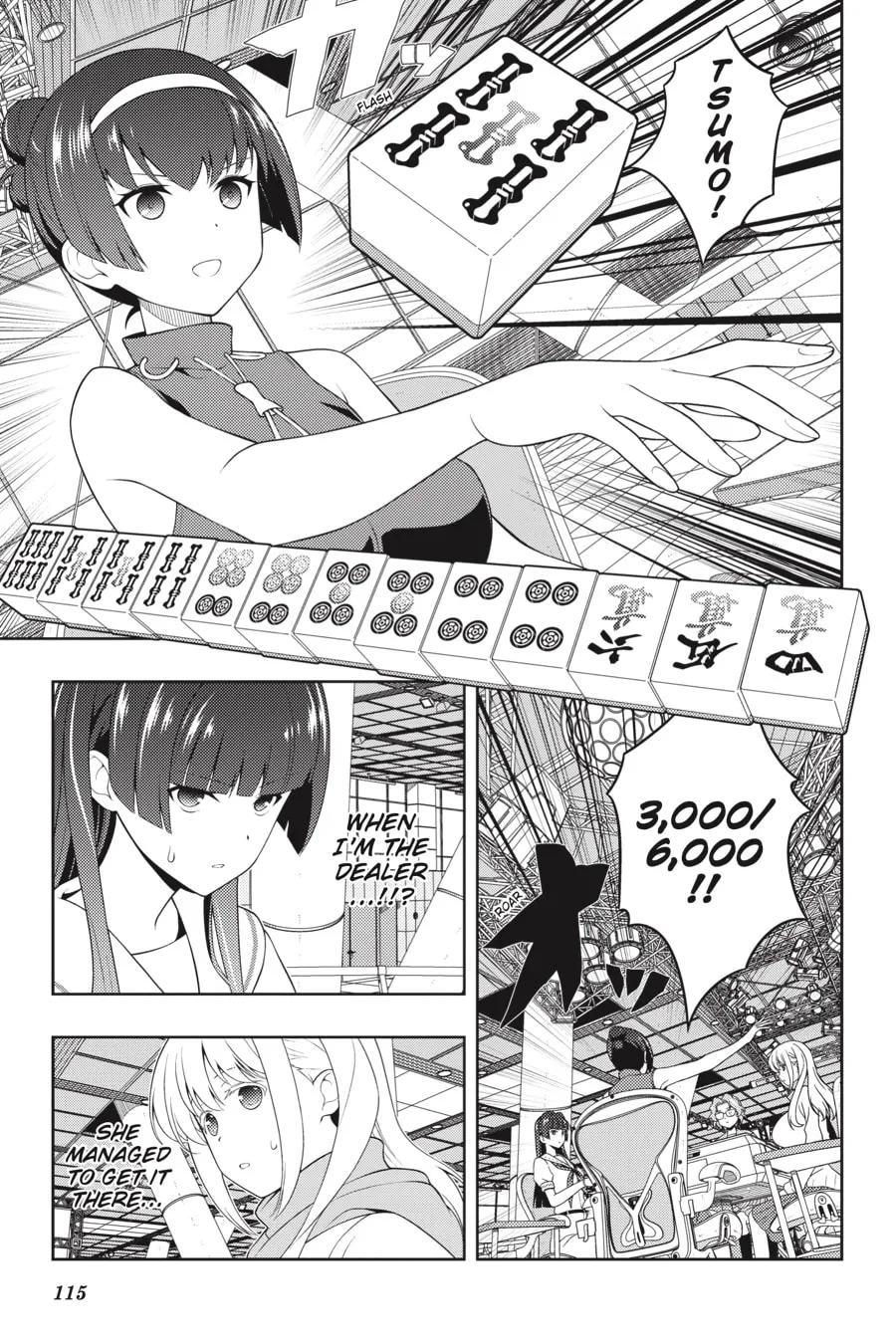 Saki Chapter 231 page 13 - 
