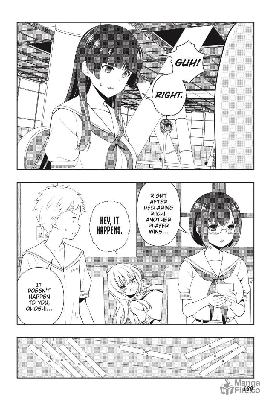 Saki Chapter 232 page 12 - 