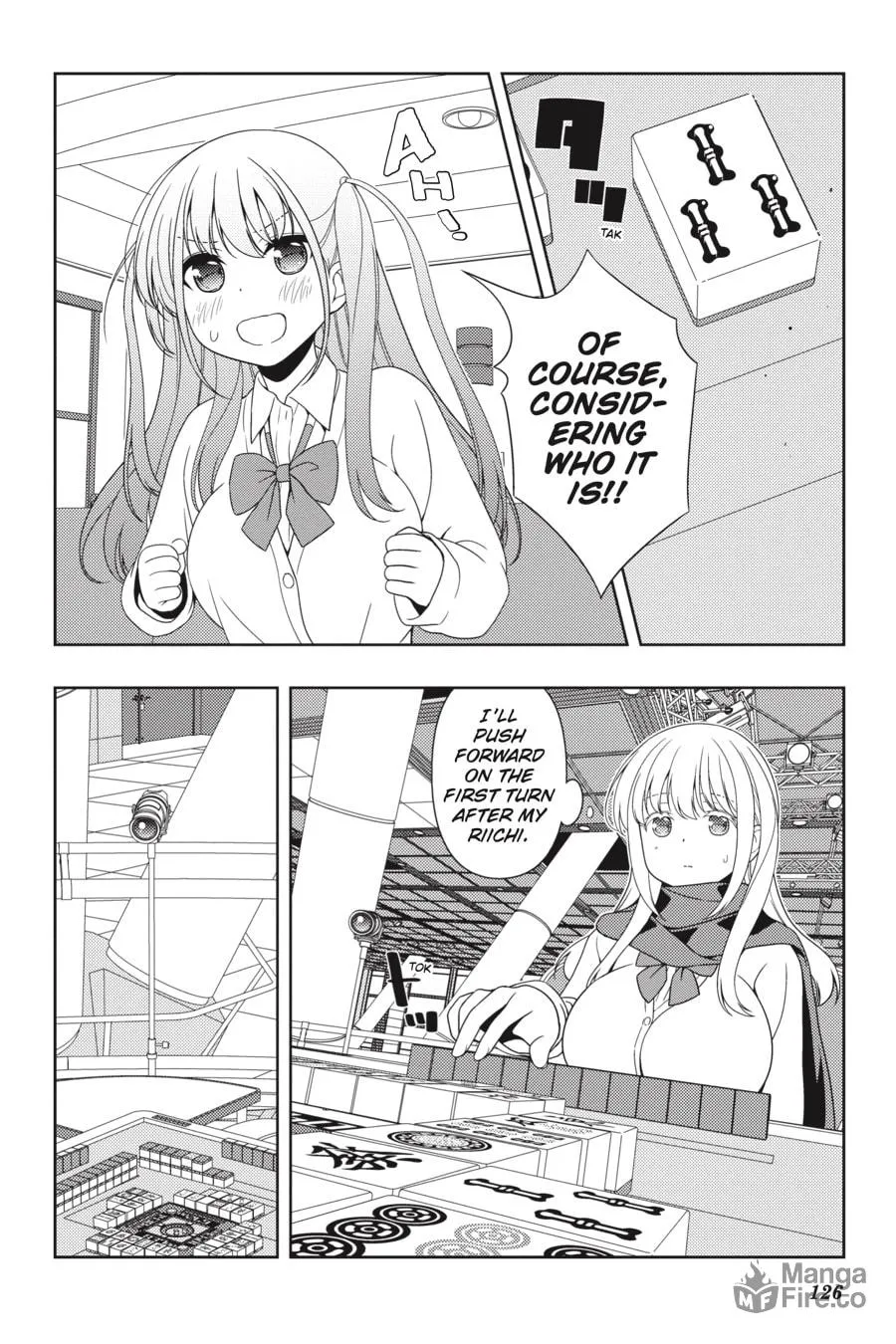 Saki Chapter 232 page 9 - 