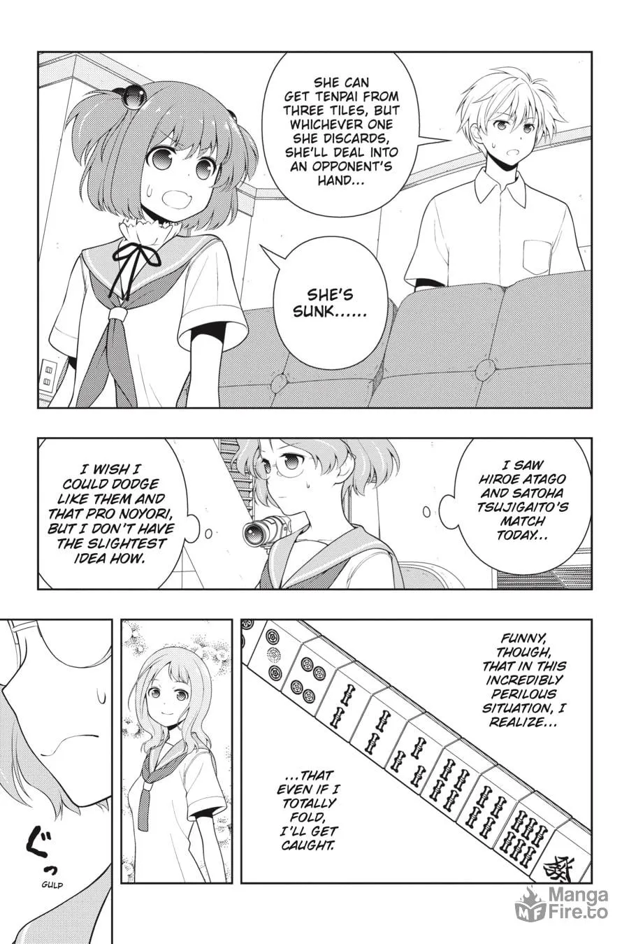 Saki Chapter 235 page 12 - 