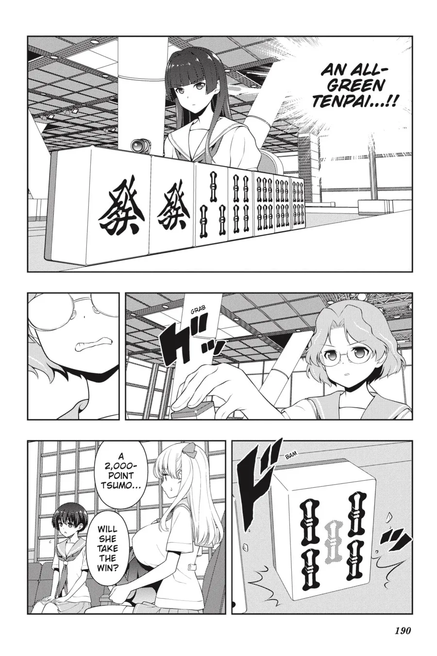Saki Chapter 236 page 8 - 